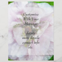 Lavender Poppy Custom Flyer