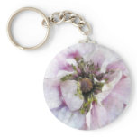 Lavender Poppy Keychain