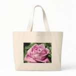 Lavender Rose Canvas Bag
