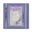 Lavender save the date wedding invitations magnets