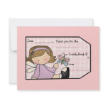 Lavender Sweetie Thank You Card