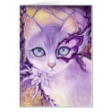 Lavender Venice Night  - blank card