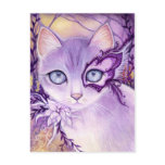Lavender Venice Night - Postcard