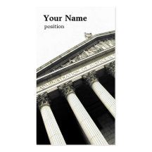 law business card template