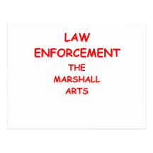 law enforcement post card