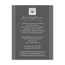 Law Firm Announcement Cards