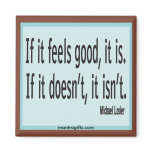 "Law of Attraction" Quote  Michael Losier magnets