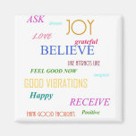 "LAW OF ATTRACTION" REFRIGERATOR MAGNET