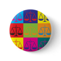 Law Pop Art Pins