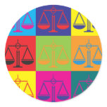 Law Pop Art stickers