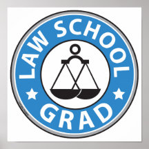 Law School Graduation Print