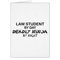 Law Student Deadly Ninja