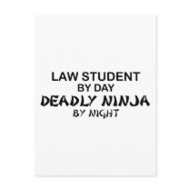 Law Student Deadly Ninja