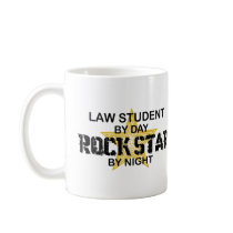Law Student Rock Star Coffee Mugs