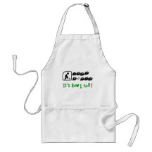 Lawn Bowls -It's How I Roll Apron