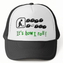 Lawn Bowls -It's How I Roll Mesh Hats