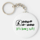 Lawn Bowls -It's How I Roll Key Chain