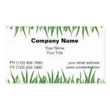 Lawn Business Cards