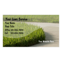 Lawn Business Cards