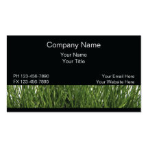 Lawn Business Cards