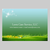 lawn care business business cards
