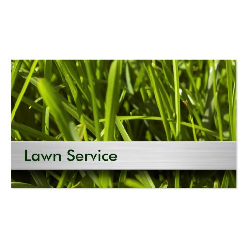 Lawn Care Business Cards - Zazzle