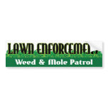 Lawn Enforcement bumper stickers