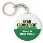 Lawn Enforcement Key Chain