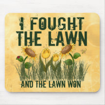 Lawn Fighter Mouse Pad