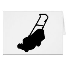 Lawn mower cards