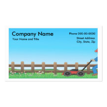 Lawncare BusinessCard Business Card