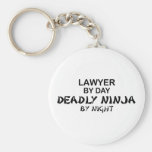 Lawyer Deadly Ninja by Night Keychains