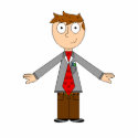 Lawyer Kid Keychain photo sculptures