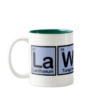 Lawyer made of Elements Mug