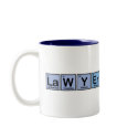 Lawyer made of Elements mugs