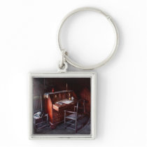 Lawyer - Writer - Where law began Keychain