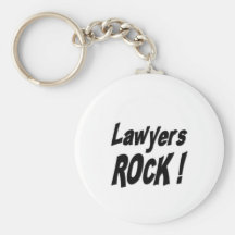 Lawyers Rock! Keychain