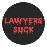 Lawyers Suck Sticker