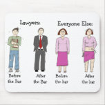 Lawyers vs. Everyone Else Mouse Pad mousepads