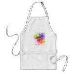 Layered Colored Squares Aprons