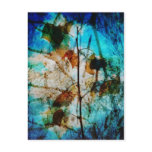 Layered Leaves Postcard