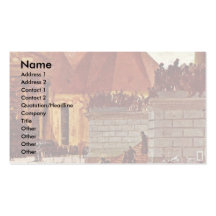 Laying Out The Märzgefallenen Detail Business Card Template