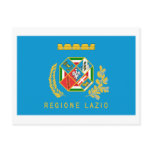 Lazio flag postcards