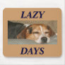 Lazy Beagle Mouse Mats