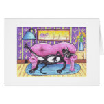 lazy cat cards