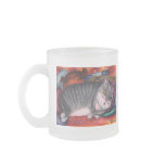 Lazy cat coffee mug
