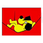 Lazy Dog - yellow cards