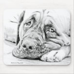 LAZY MASTIFF MOUSE MAT