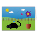 Lazy summer day card