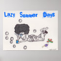 Lazy Summer Days posters
